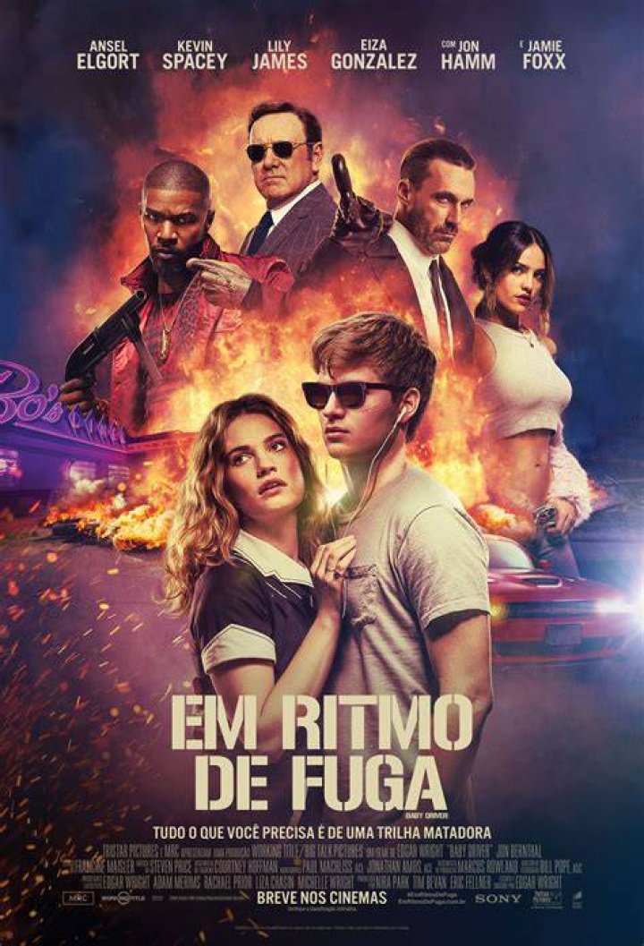2017 Ansel Elgort action film featuring Jamie Foxx as a gangster: 2 wds.