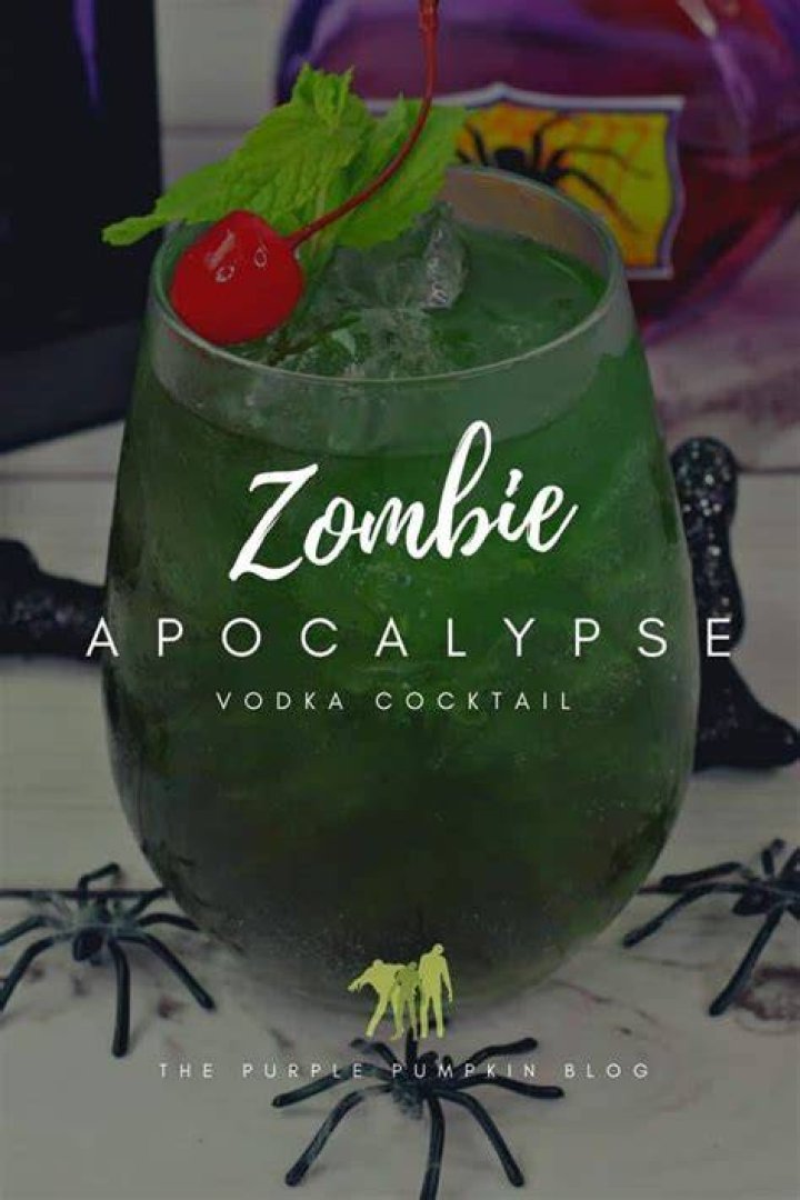 Alcohol in a zombie or a mojito