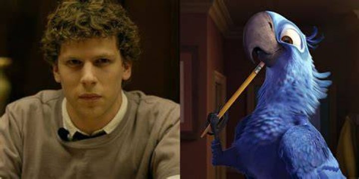 Animated film in which Jesse Eisenberg voiced a bird