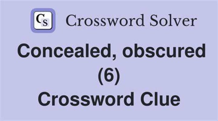 Answers for Newsday Concealed Crossword Clue