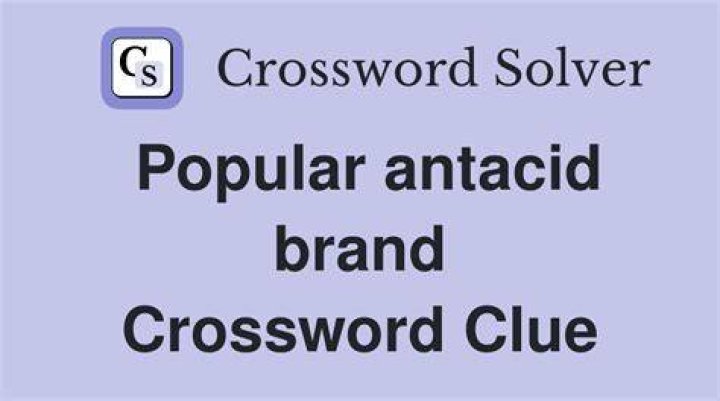 Antacid brand NYT Crossword Puzzles Clue and Answers