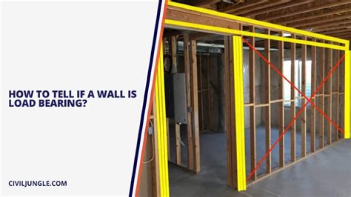 Are bathroom walls load-bearing?