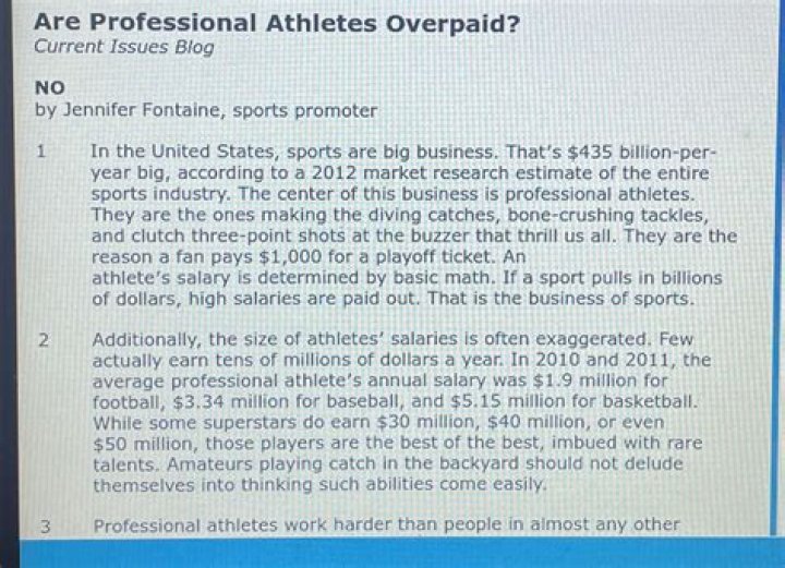 Are professional athletes considered self employed?