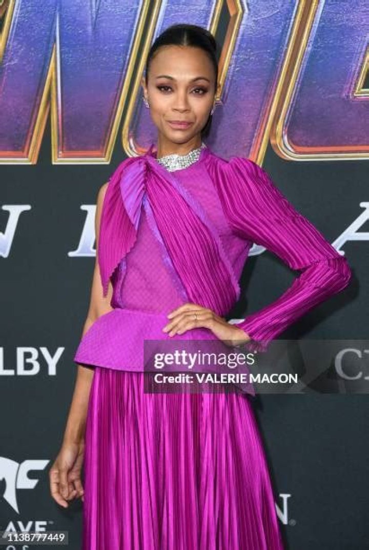 Avengers: Endgame actress Saldana