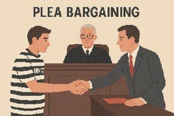 ___ bargain (negotiation between a defendant and a prosecutor)