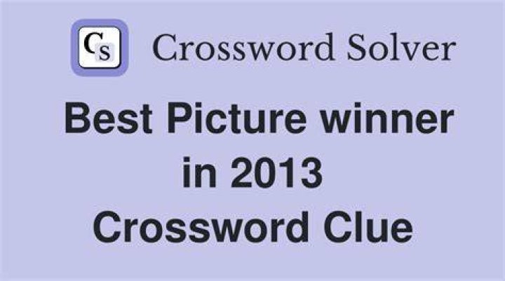 Best Picture winner in 2013 Crossword Clue Thomas Joseph