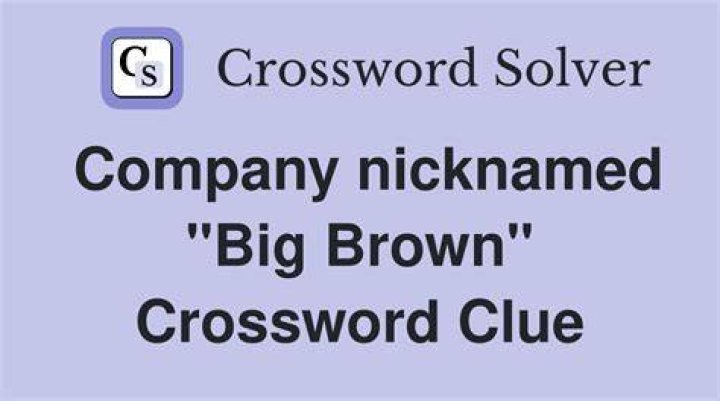 Big company, to investors Crossword Clue Newsday