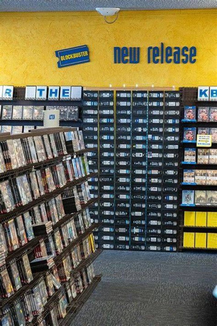 Blockbuster rented them before DVDs