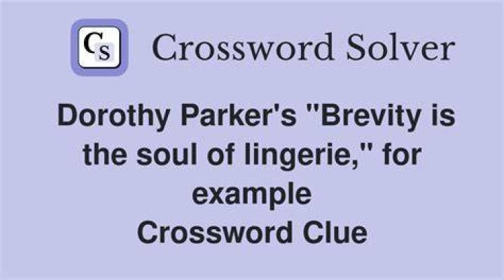 Brevity is the soul of ___ Crossword Clue Daily Themed Crossword