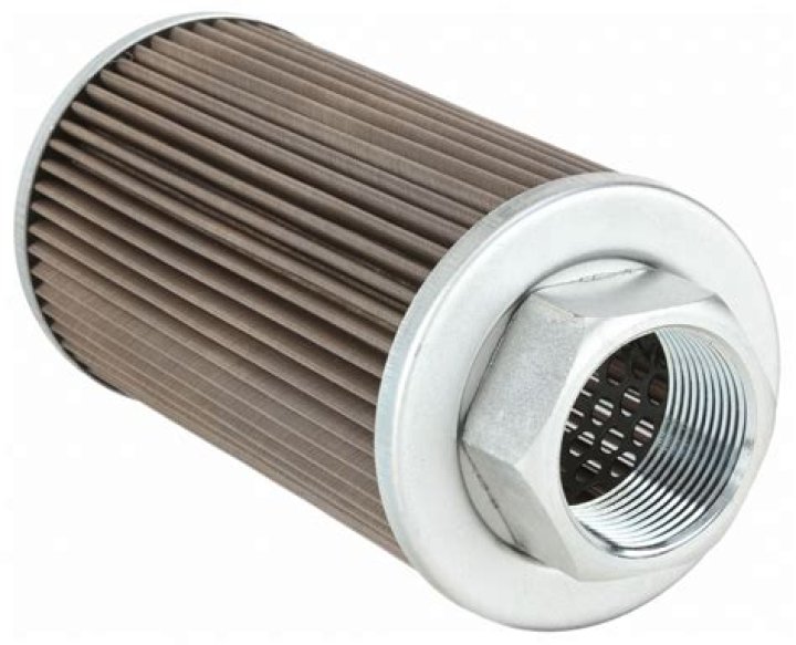 Can a hydraulic filter be cleaned?