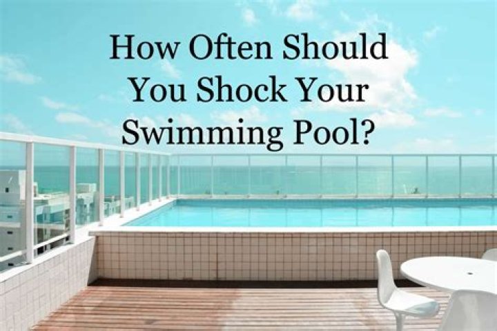 Can I shock my pool twice in 24 hours?