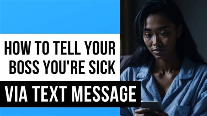 Can I text my boss that I quit?