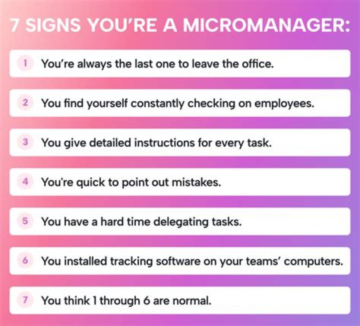 Can micromanagement create a toxic relationship in the workplace?