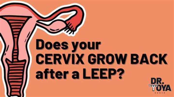 Can your cervix grow back?