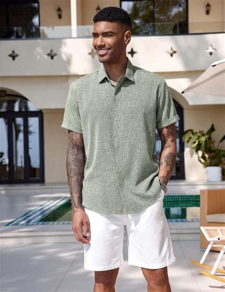 Casual shirt often worn with shorts