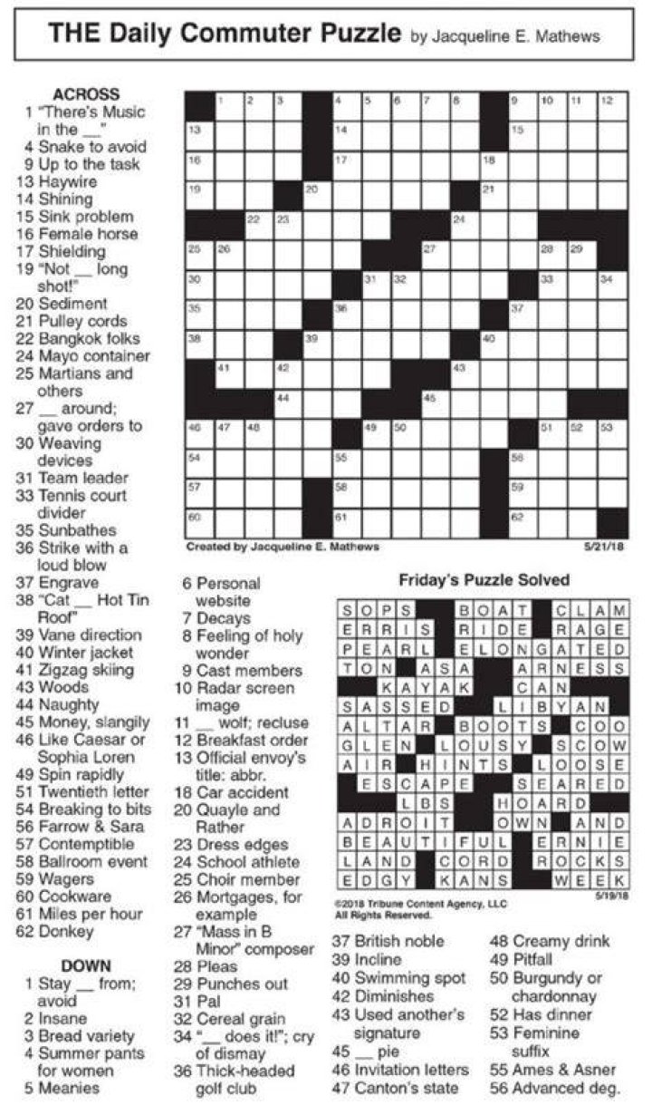 Change for the better 5 Letters Daily Commuter Crossword Puzzle Answers
