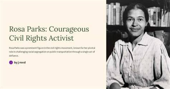 Civil rights activist Parks