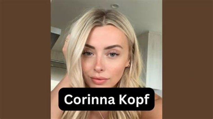 Corinna Kopf Name: Unveiling the Glamorous Model's Life and Career