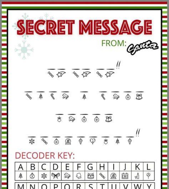 Crack as a secret message