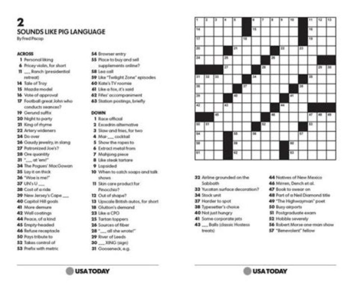 Dad USA Today Crossword Puzzle Clue Answers - News