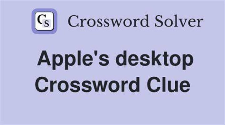 Daily Themed Apple’s desktop Crossword Clue Answers with 4 letters