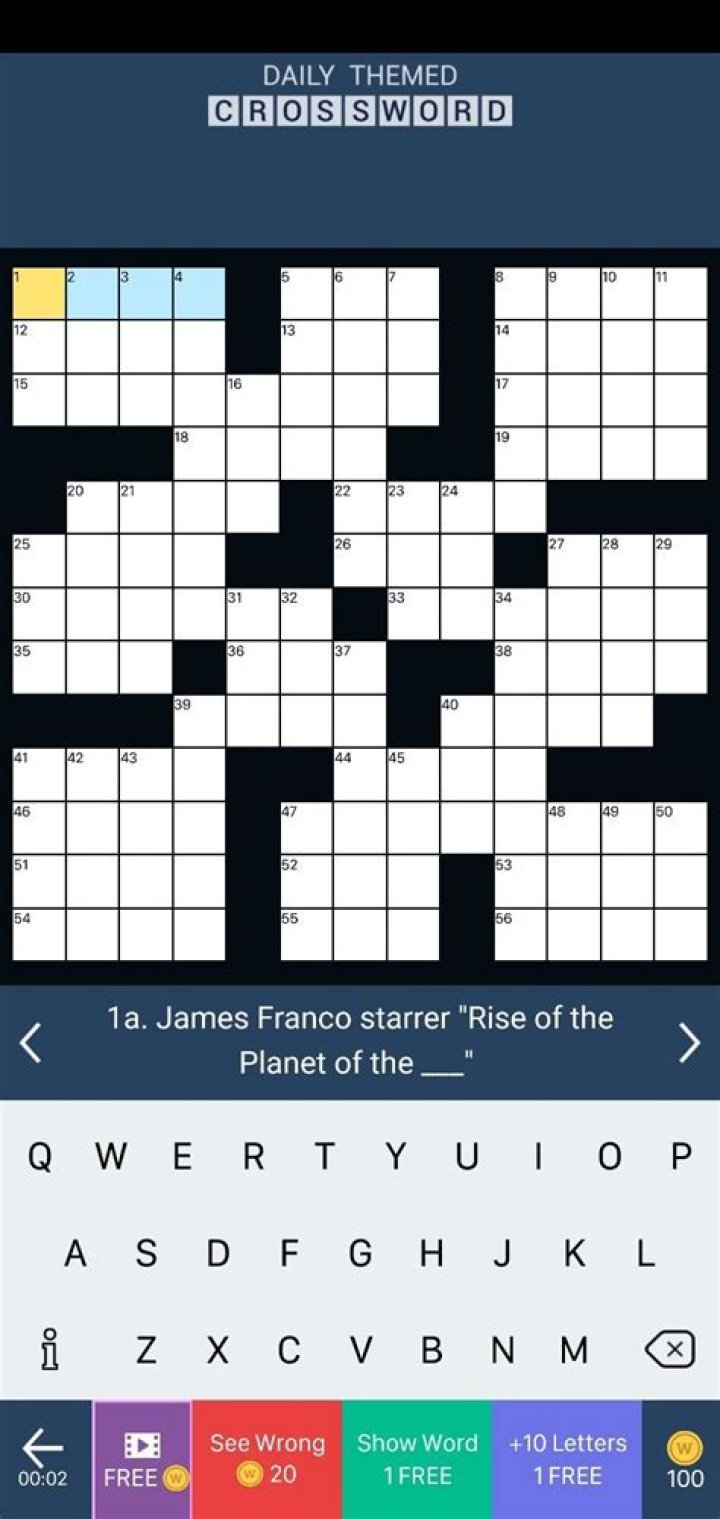 Daily Themed Apple&rsquo;s desktop Crossword Clue Answers with 4 letters - News