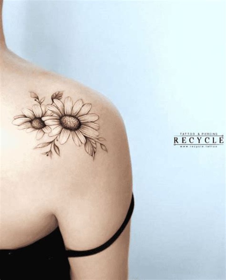 Daisy Tattoo Shoulder: A Guide to Embracing the Timeless Beauty