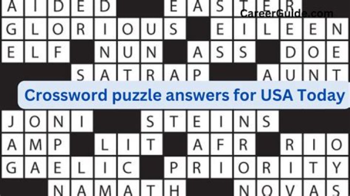 Defrosts USA Today Crossword Puzzle Clue Answers