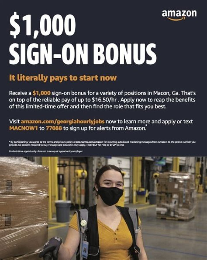 Does Amazon give bonus?
