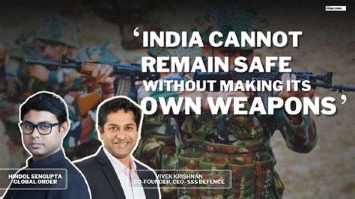 Does India make its own weapons?