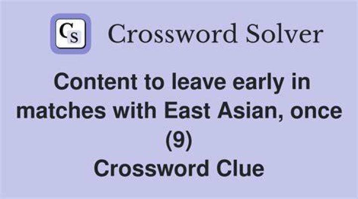 East Asian way Crossword Clue Universal - News