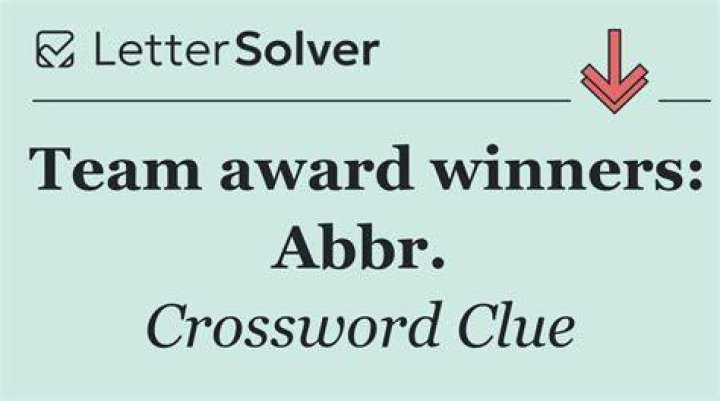 Esteemed award winners Crossword Clue Universal