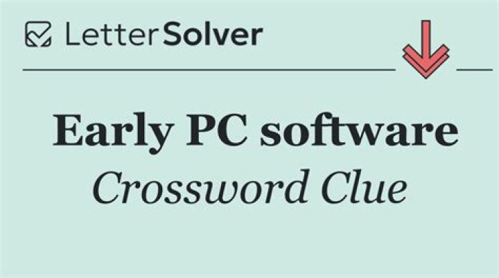 Eugene Sheffer Early PC software Crossword Clue with 5 letters Answer - News