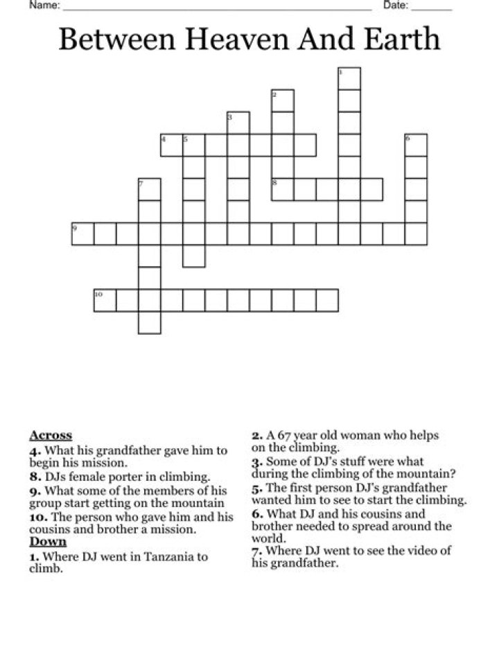 Heaven on earth NYT Crossword Clue - News