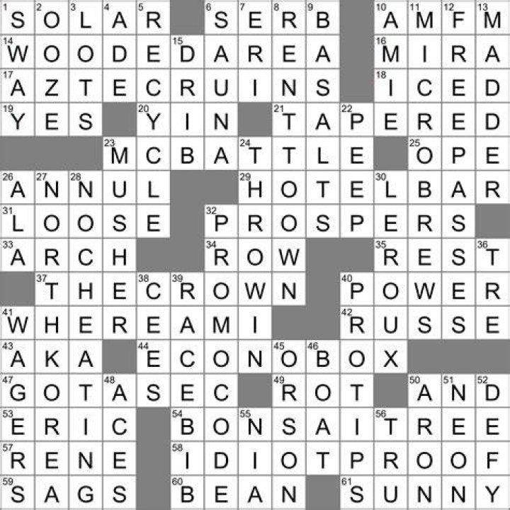 Home one outgrows Crossword Clue Universal Answer - News