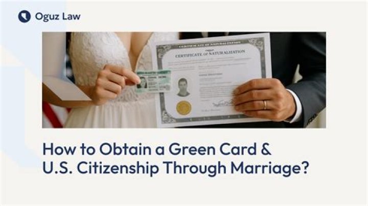 How can a U.S. citizen get a green card through marriage?