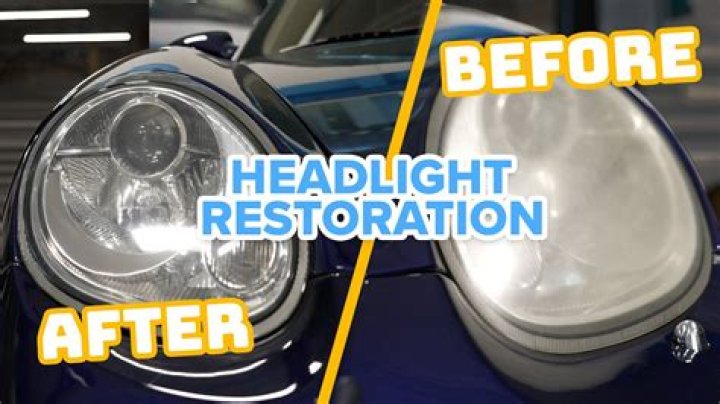How do you restore yellow headlights?