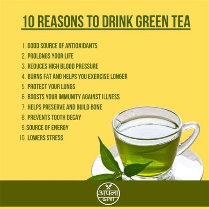 Is drinking green tea as good as drinking water?