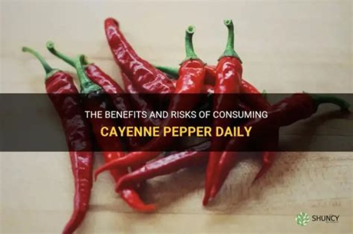 Is it OK to eat cayenne pepper everyday?