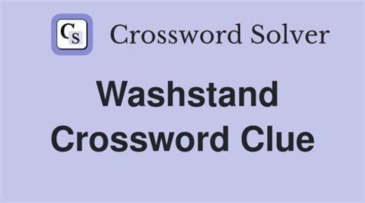 LA Times Washstand accessory Crossword Clue 4 letters Answer