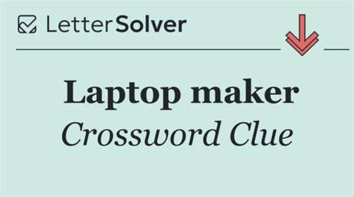 Laptop component, in Britain? Universal Crossword Clue