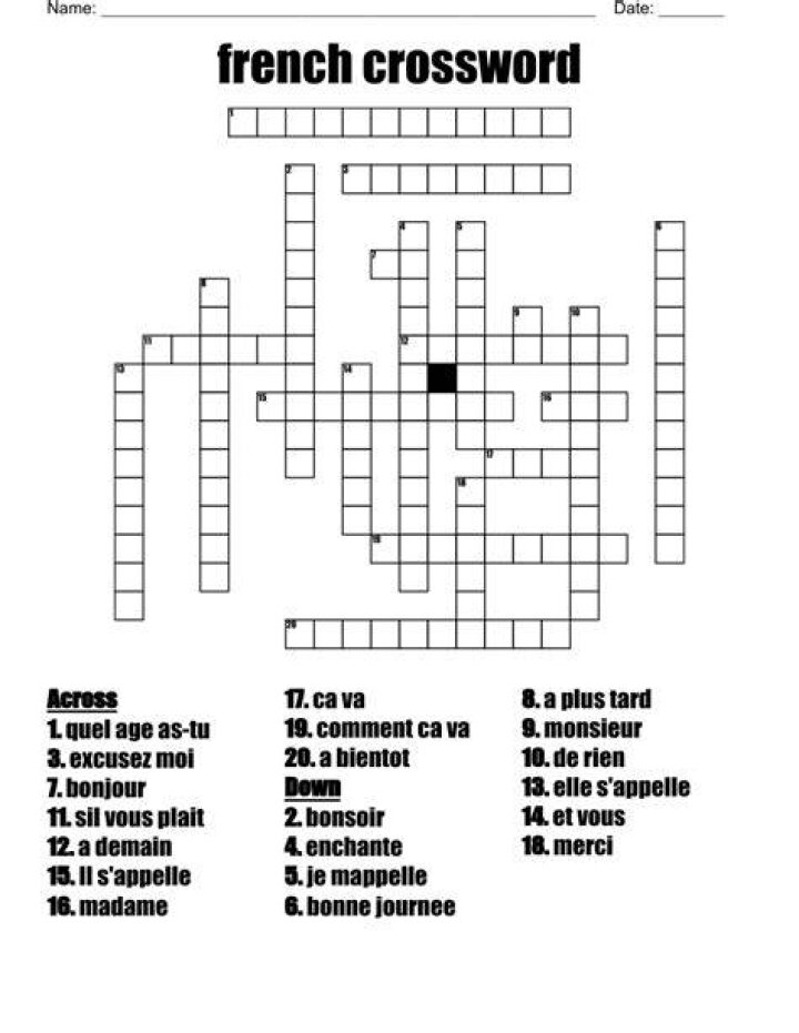&ldquo;Yes&rdquo; in French Crossword Clue Daily Themed 3 letters Answer - News