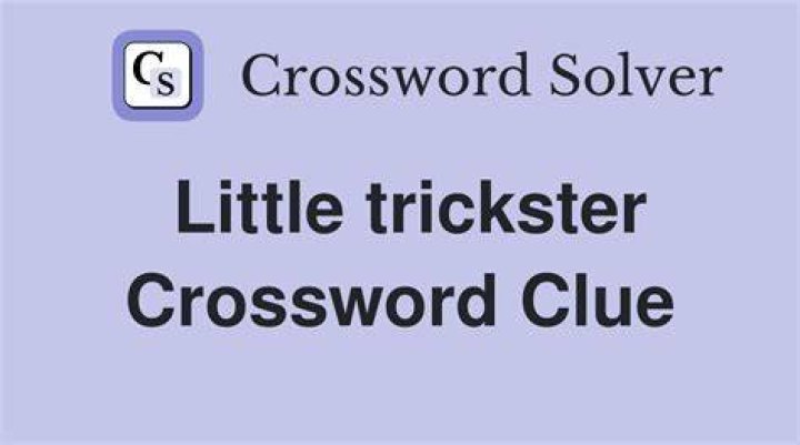 Little trickster Crossword Clue Daily Themed Answer With 3 letters