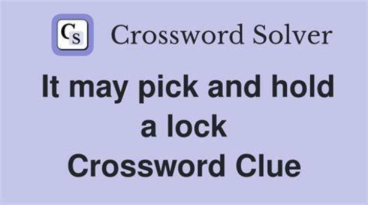 Lock Crossword Clue Thomas Joseph 1 Answer with 5 letters - News