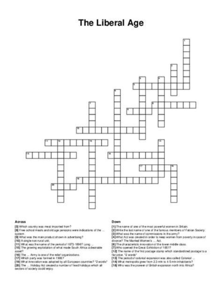 Many a 21st-century liberal Crossword Clue NYT - News