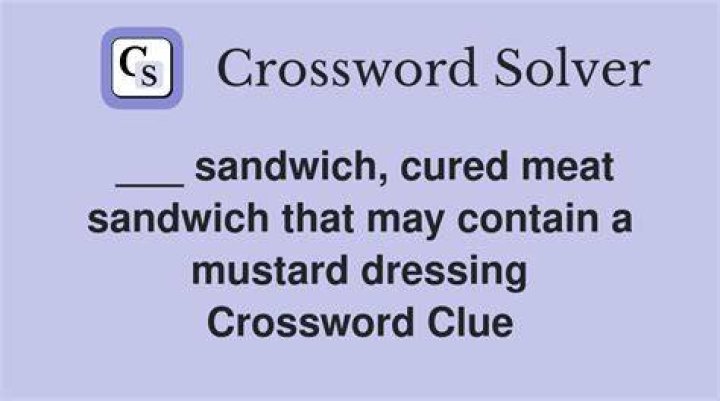 Meat sandwich chain Crossword Clue Universal - News