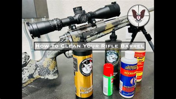 Metal shaft used to clean a gun barrel