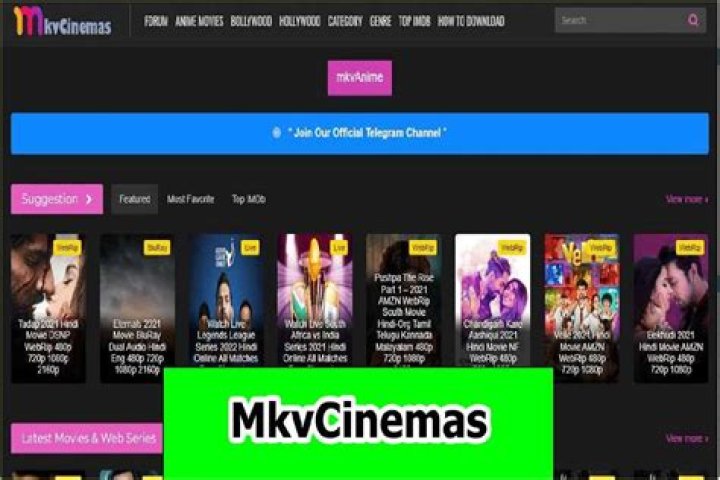 MKVCinemas.com: Your Ultimate Destination for Movie Downloads