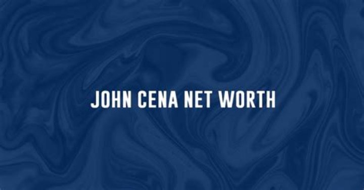 John Cena Net Worth: A Comprehensive Look at the Wrestling Legend's Financial Empire