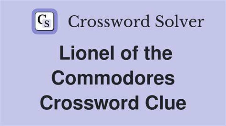 Newsday Commodores soloist Crossword Clue 6 letters Puzzle Answers - News